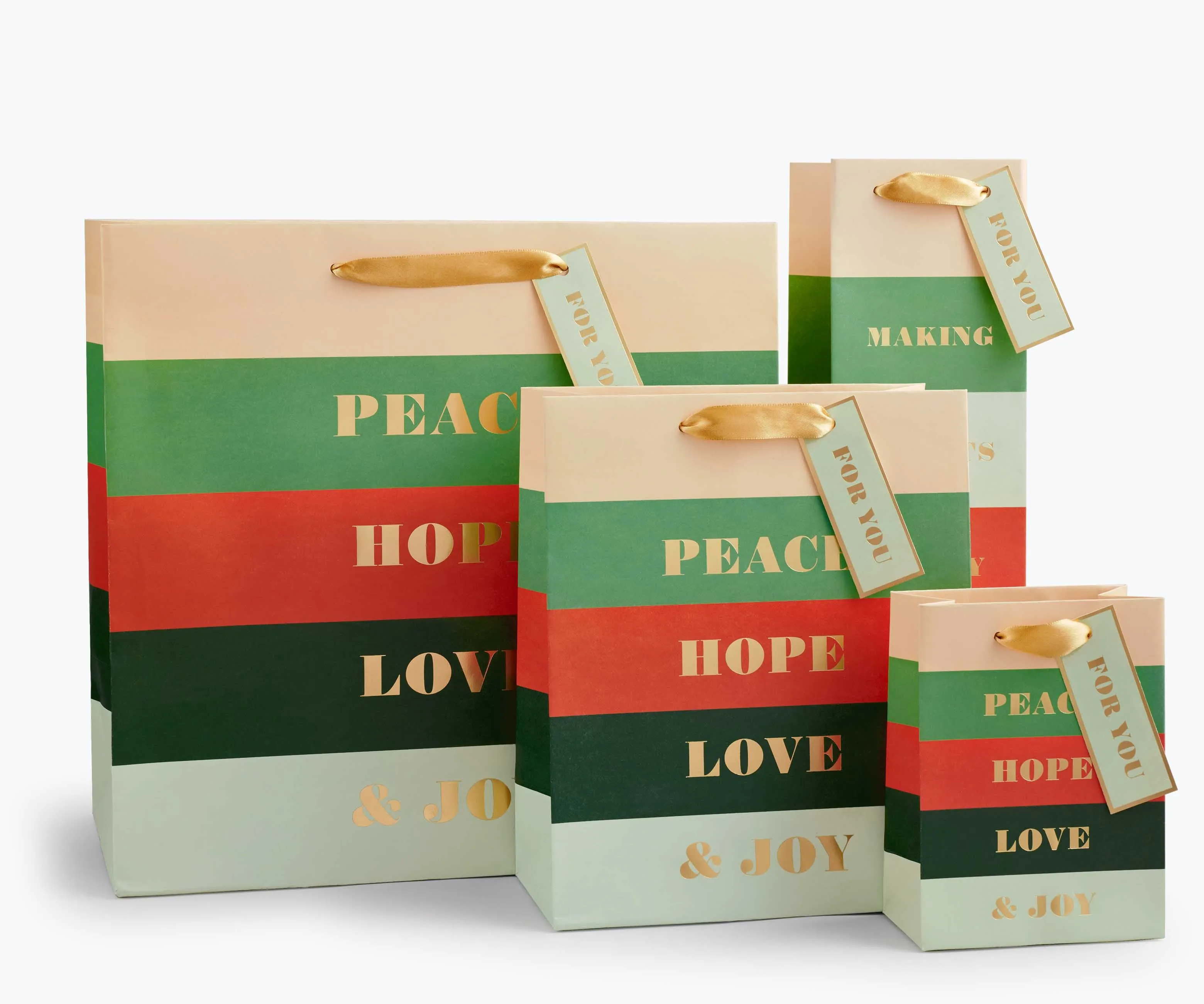 Peace & Joy Large Gift Bag