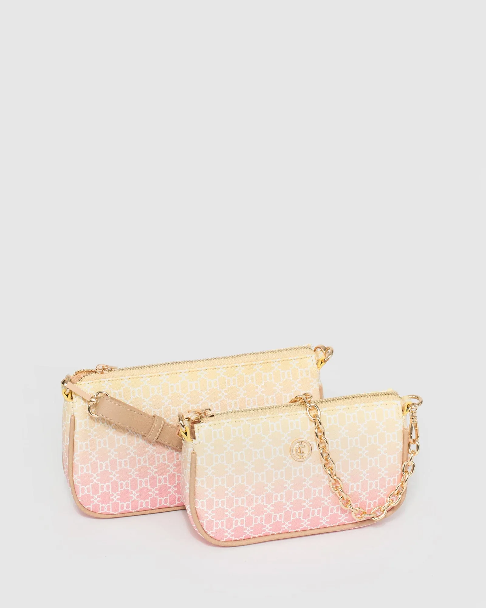 Print Vivian Chain Crossbody Bag