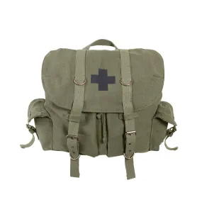 Rothco Vintage Compact Weekender Pack OD w. Cross (9535)