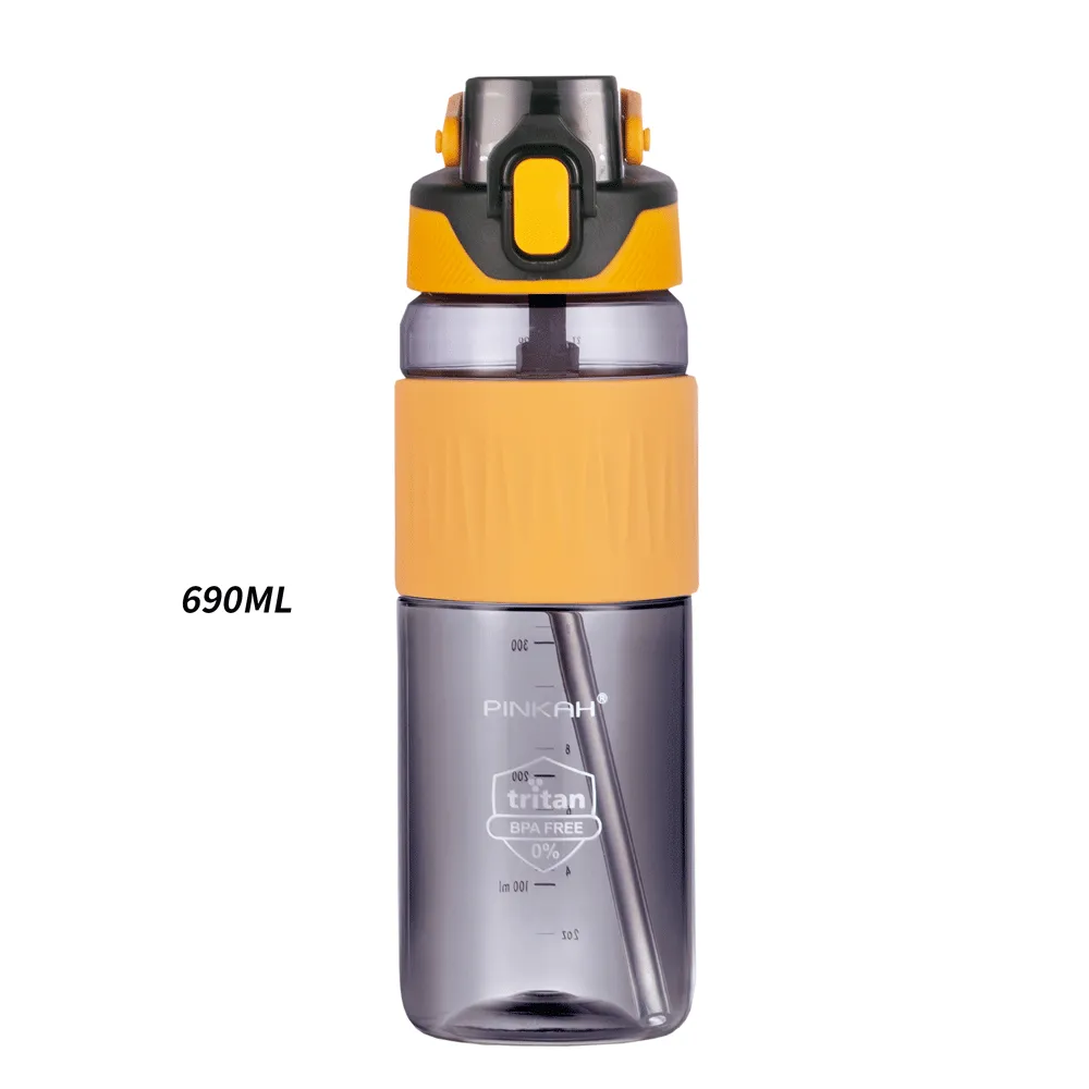Sip well and stay fresh with GIBO fancy water bottle(690mL)