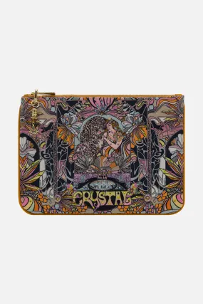 SMALL CANVAS CLUTCH DAY TRIPPIN