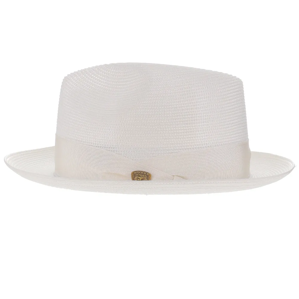 Sophisticate's Signature Hat Straw Fedora Hat - DSRBUD