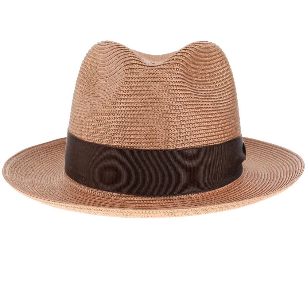 Sophisticate's Signature Hat Straw Fedora Hat - DSRBUD