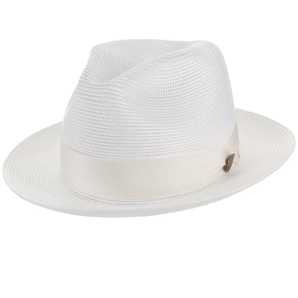 Sophisticate's Signature Hat Straw Fedora Hat - DSRBUD