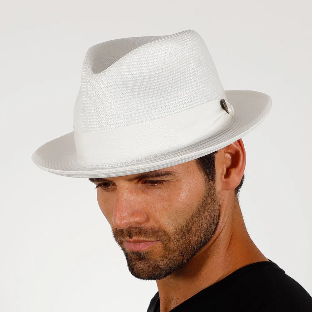 Sophisticate's Signature Hat Straw Fedora Hat - DSRBUD