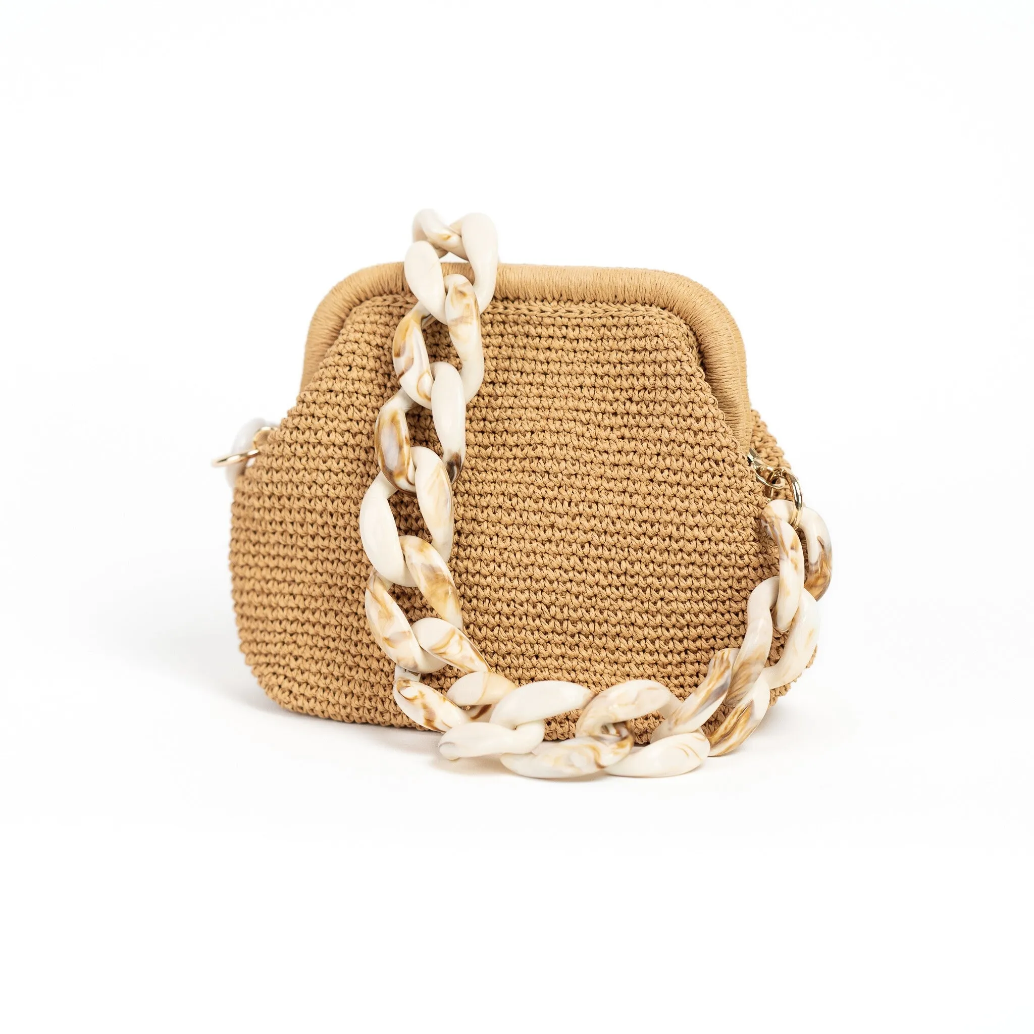 Straw Clutch Bag