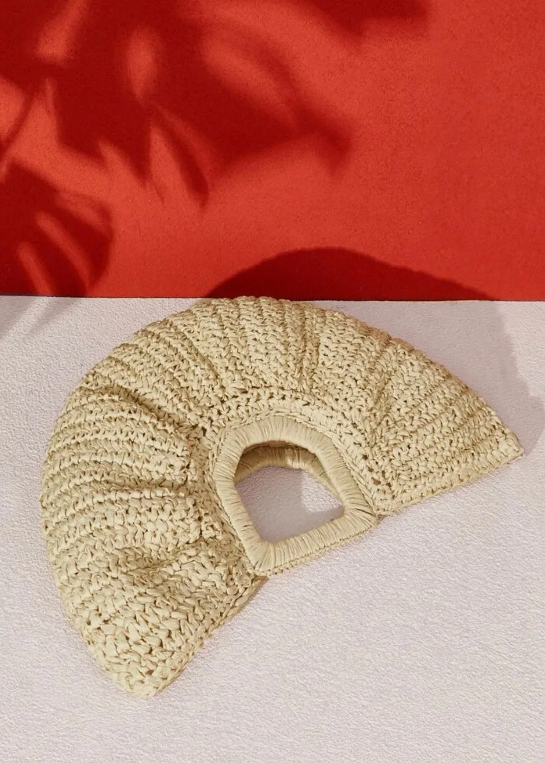 Straw Woven Beach Handbag