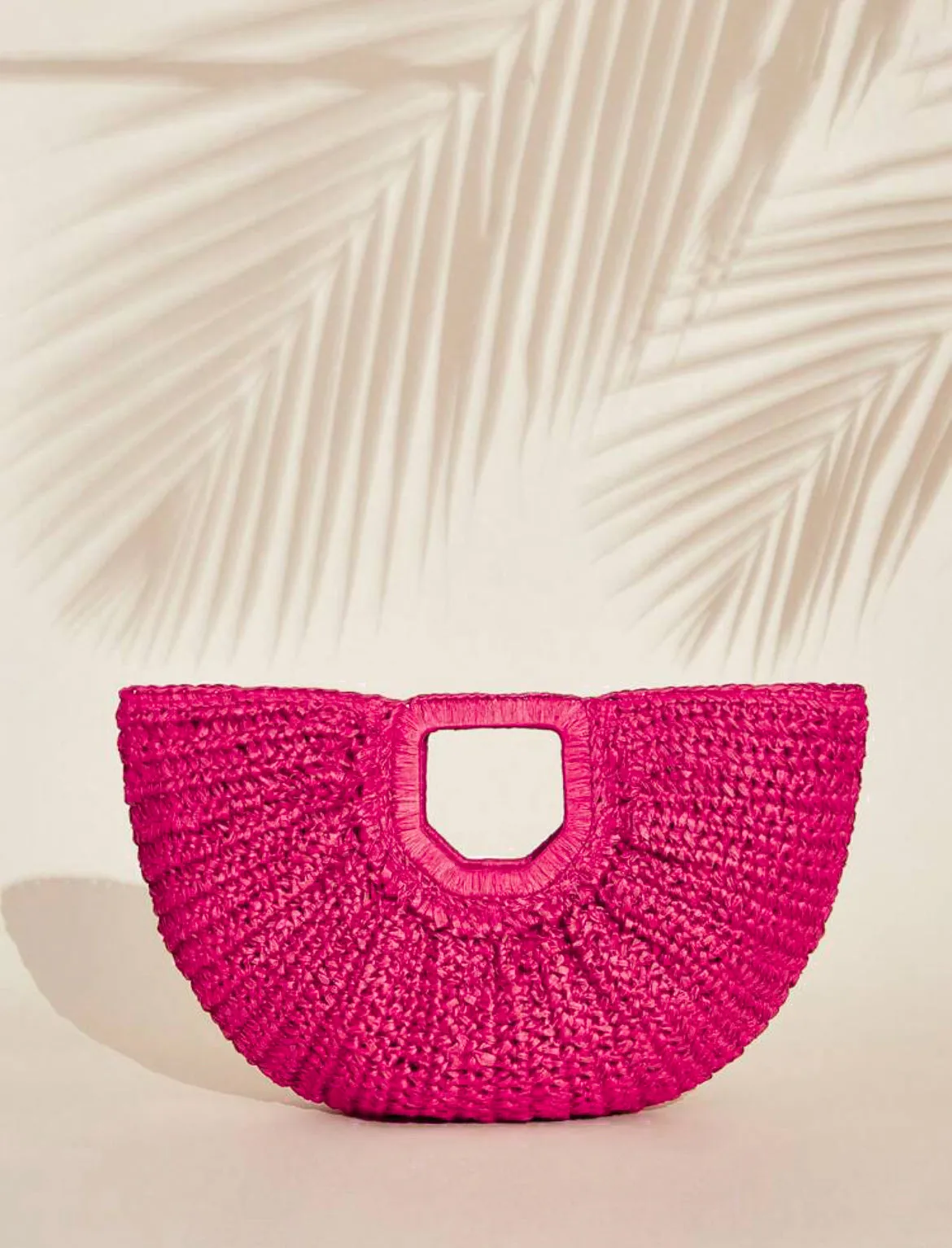 Straw Woven Beach Handbag