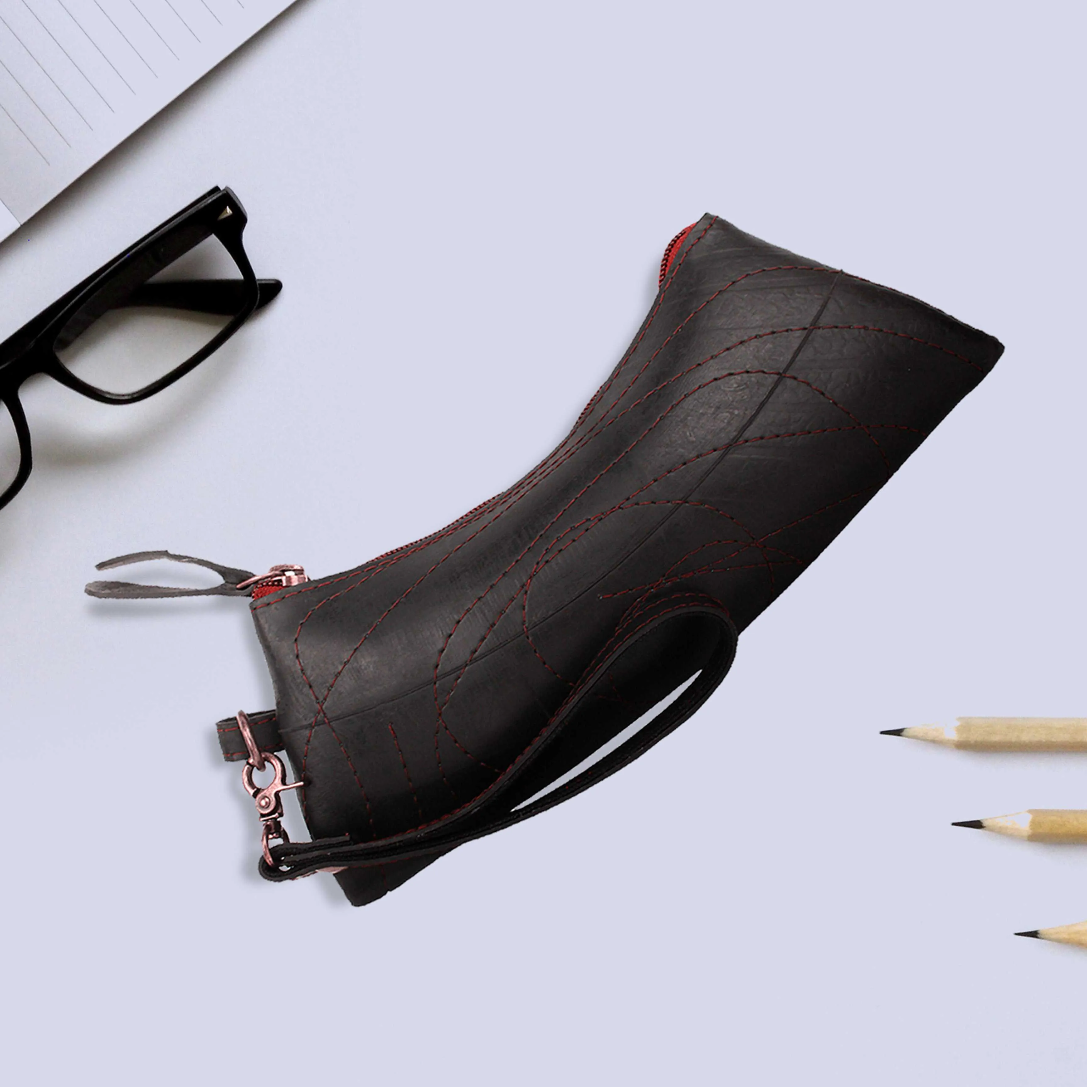 Sustainable Eco-Friendly Tyre Tube Multipurpose Pouch