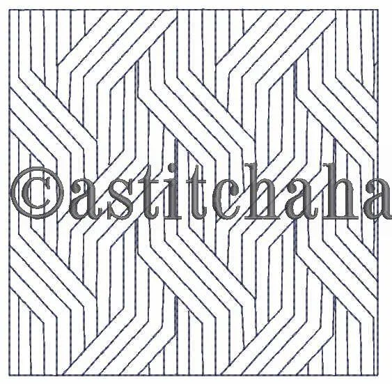 Taney Sashiko Quilt Blocks and Tote Bag