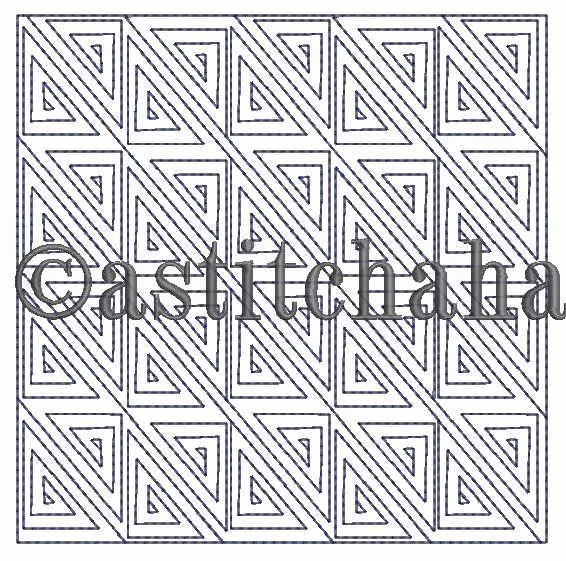 Taney Sashiko Quilt Blocks and Tote Bag