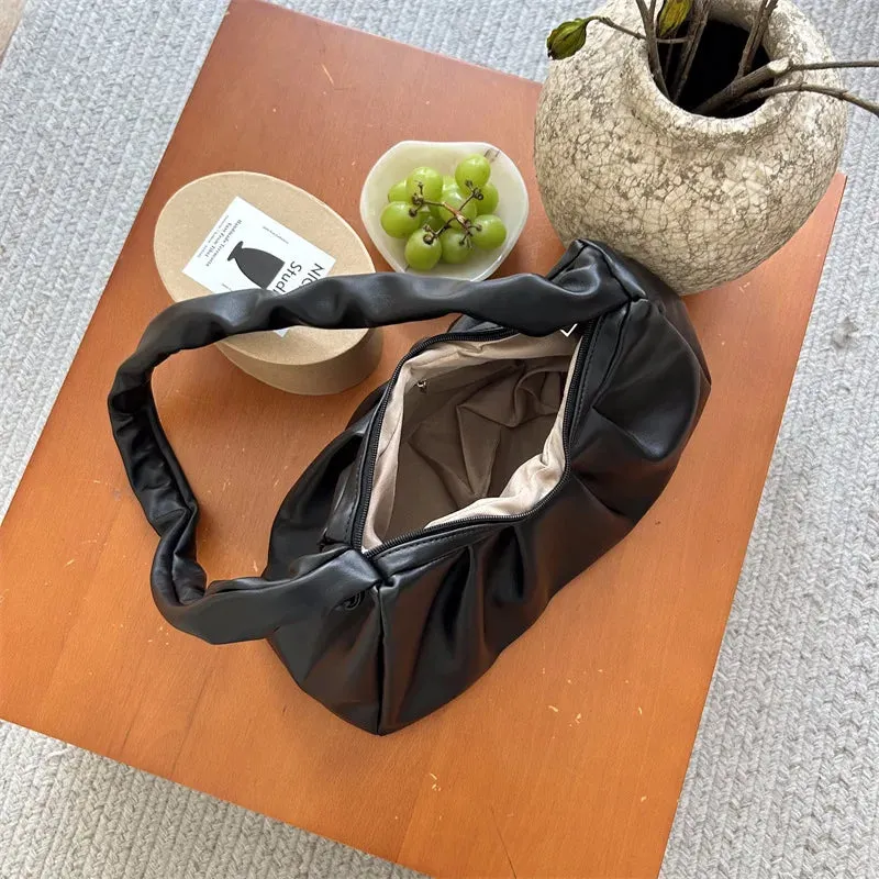 TAVIMART  -  Trendy Design Handbags and Purses Tote Women Shoulder Crossbody Bags New Soft Vegan Leather Ladies Messenger Clutches Bag