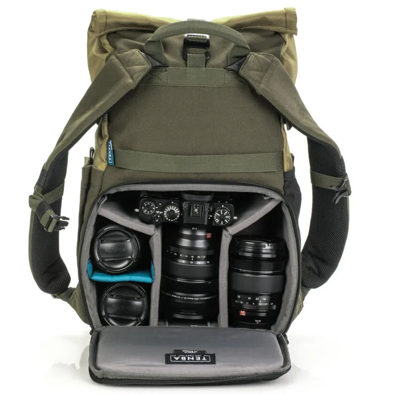 Tenba Fulton v2 14L Photo Backpack - Tan-Olive