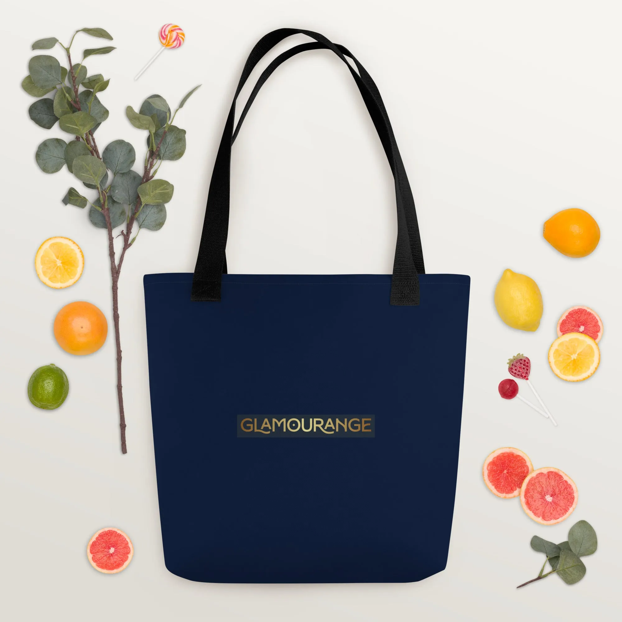 Tote Bag Designer Womens (Navy Colour 009)