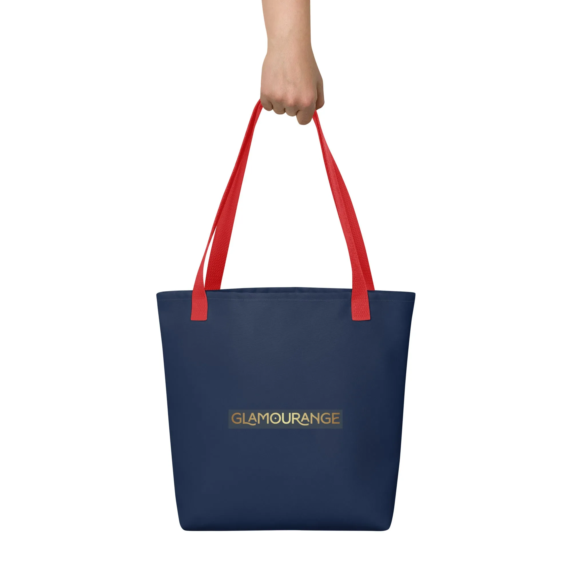 Tote Bag Designer Womens (Navy Colour 009)