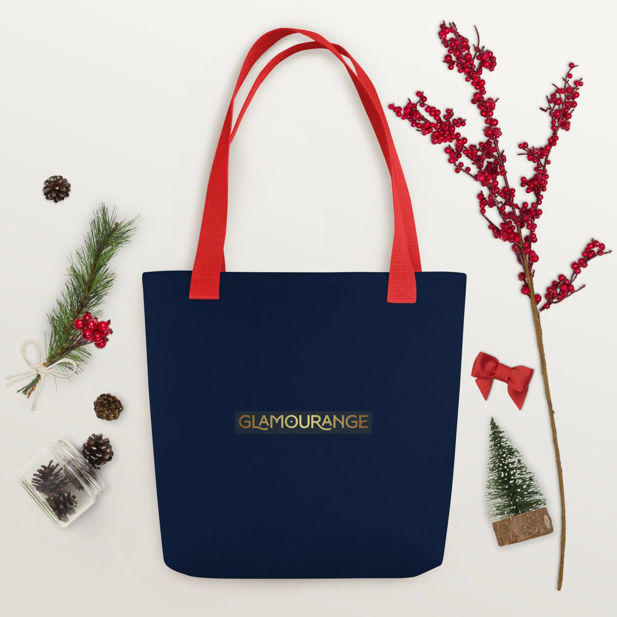 Tote Bag Designer Womens (Navy Colour 009)