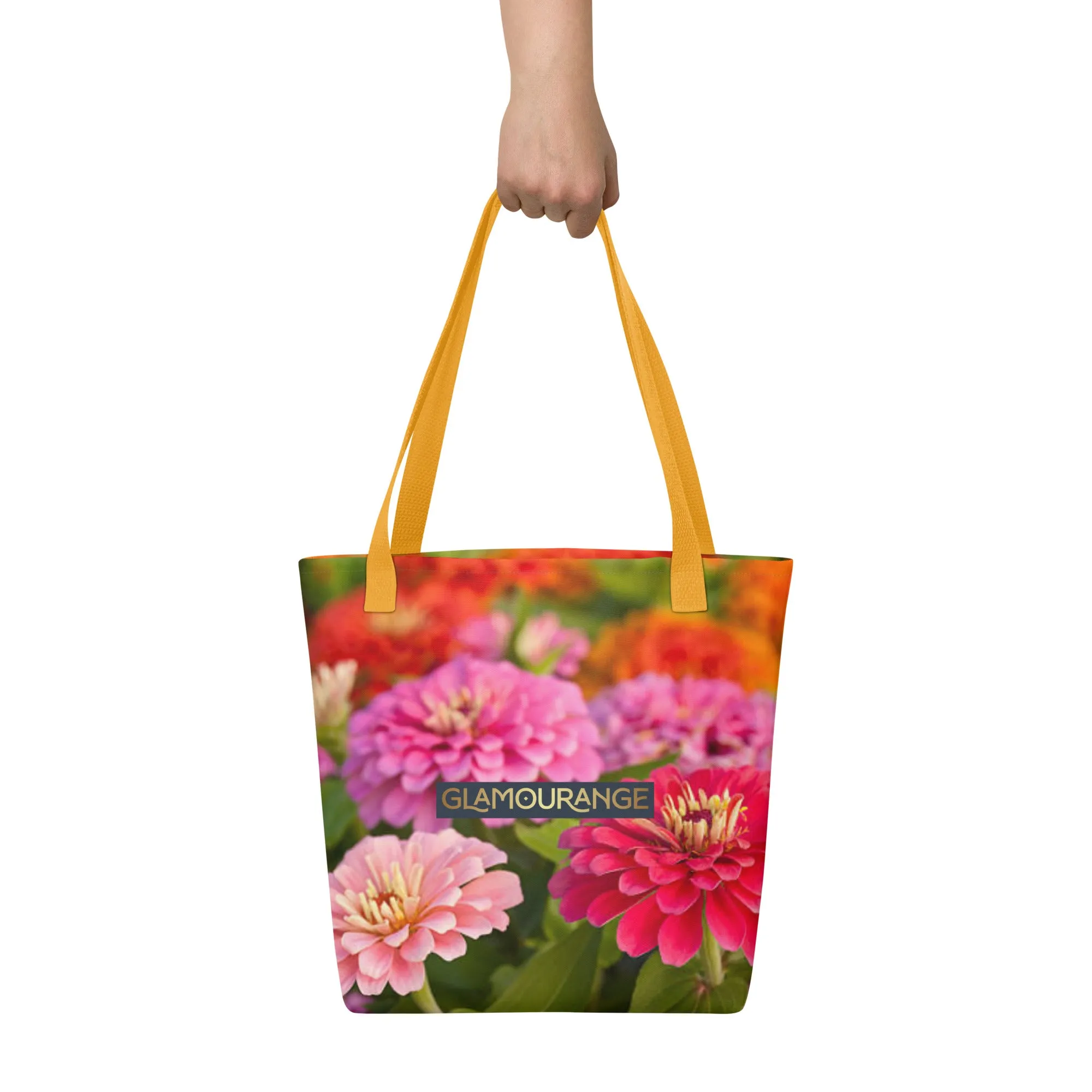 Tote Bag Women Designer (Flower Pattern 0015)