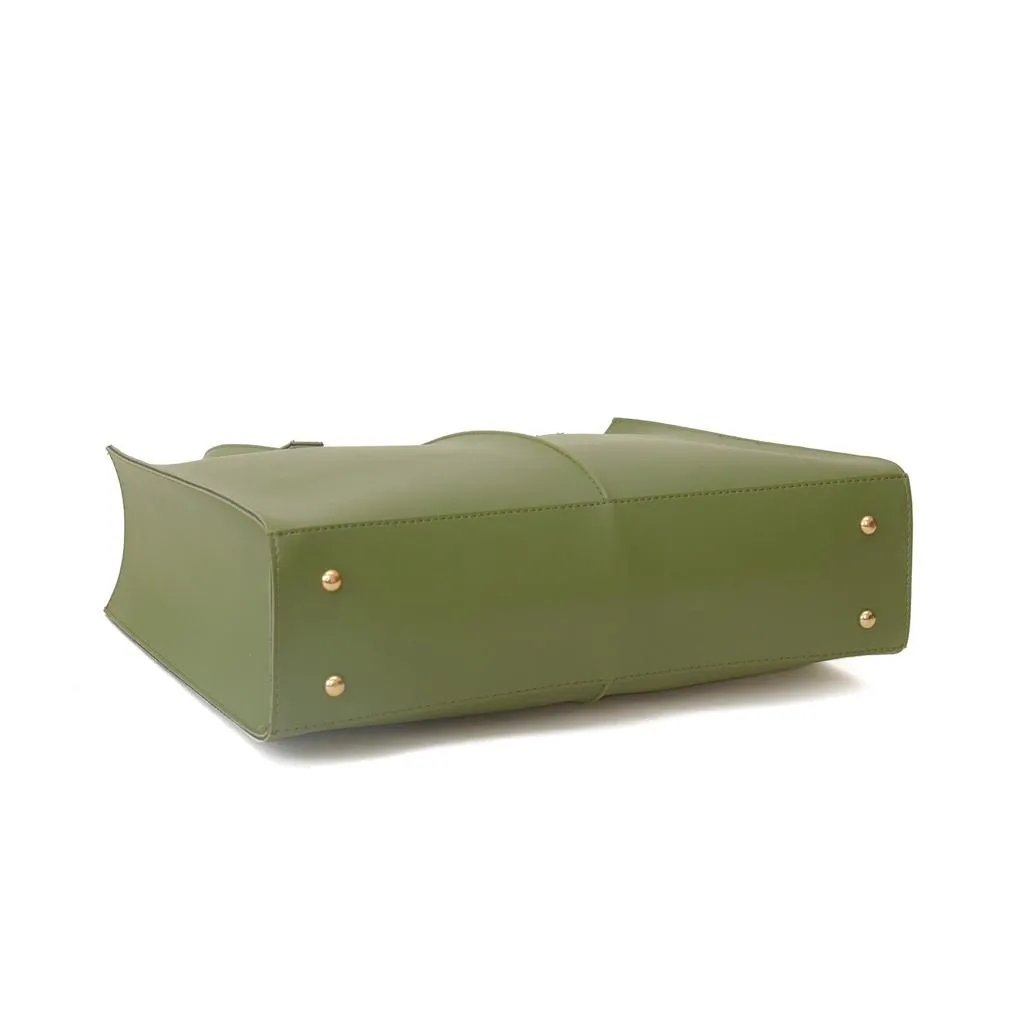 Venus Tote Bag Olive Green