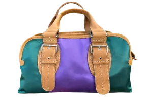 Vintage Mazzini bag Summer bag for woman. Colorful designer bag