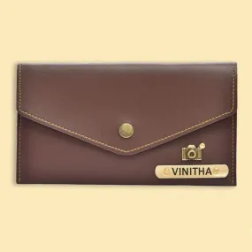 Women Clutch (Brown)