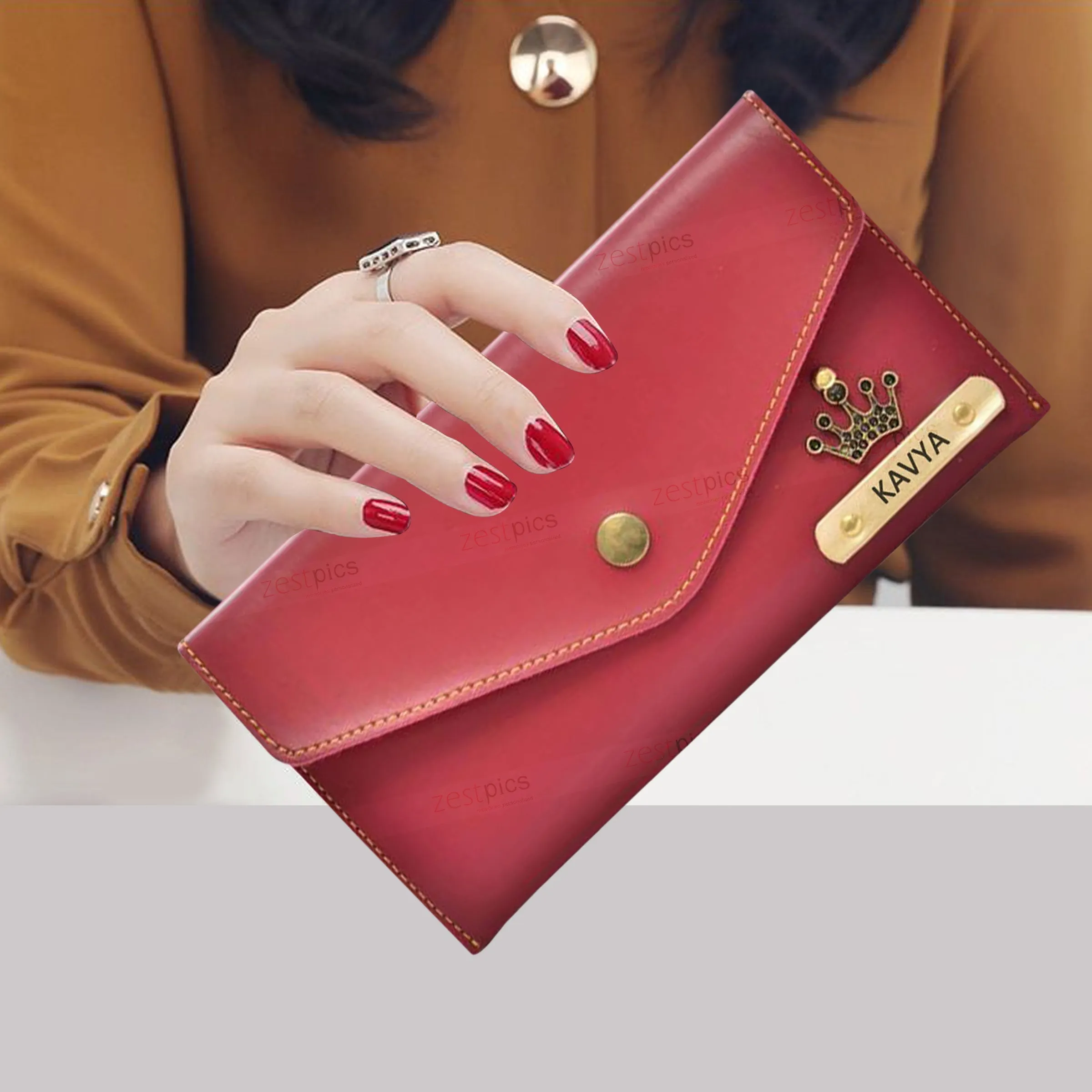 Women Clutch (Wine)