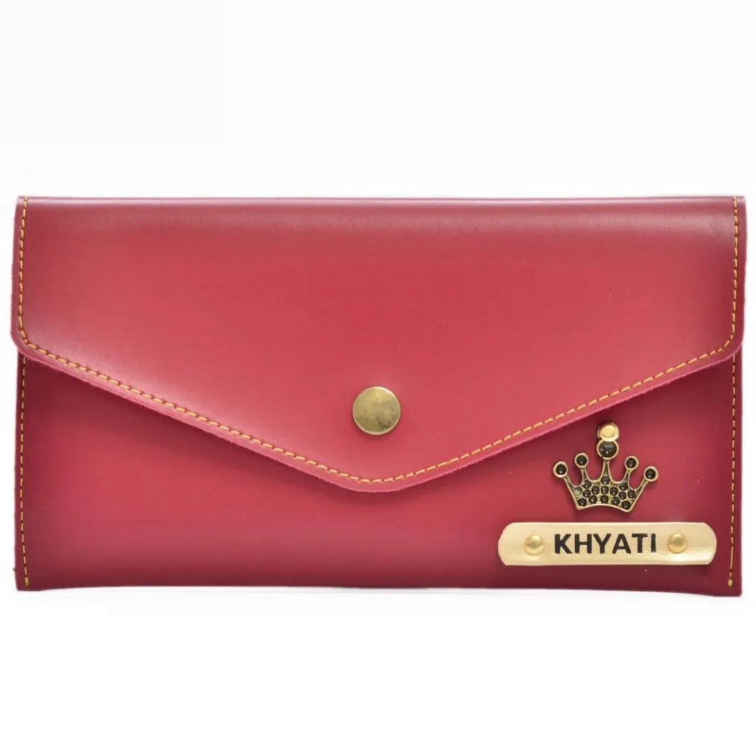 Women Clutch (Wine)