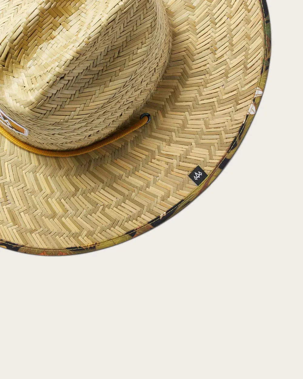 Woodstock Straw Lifeguard Hat