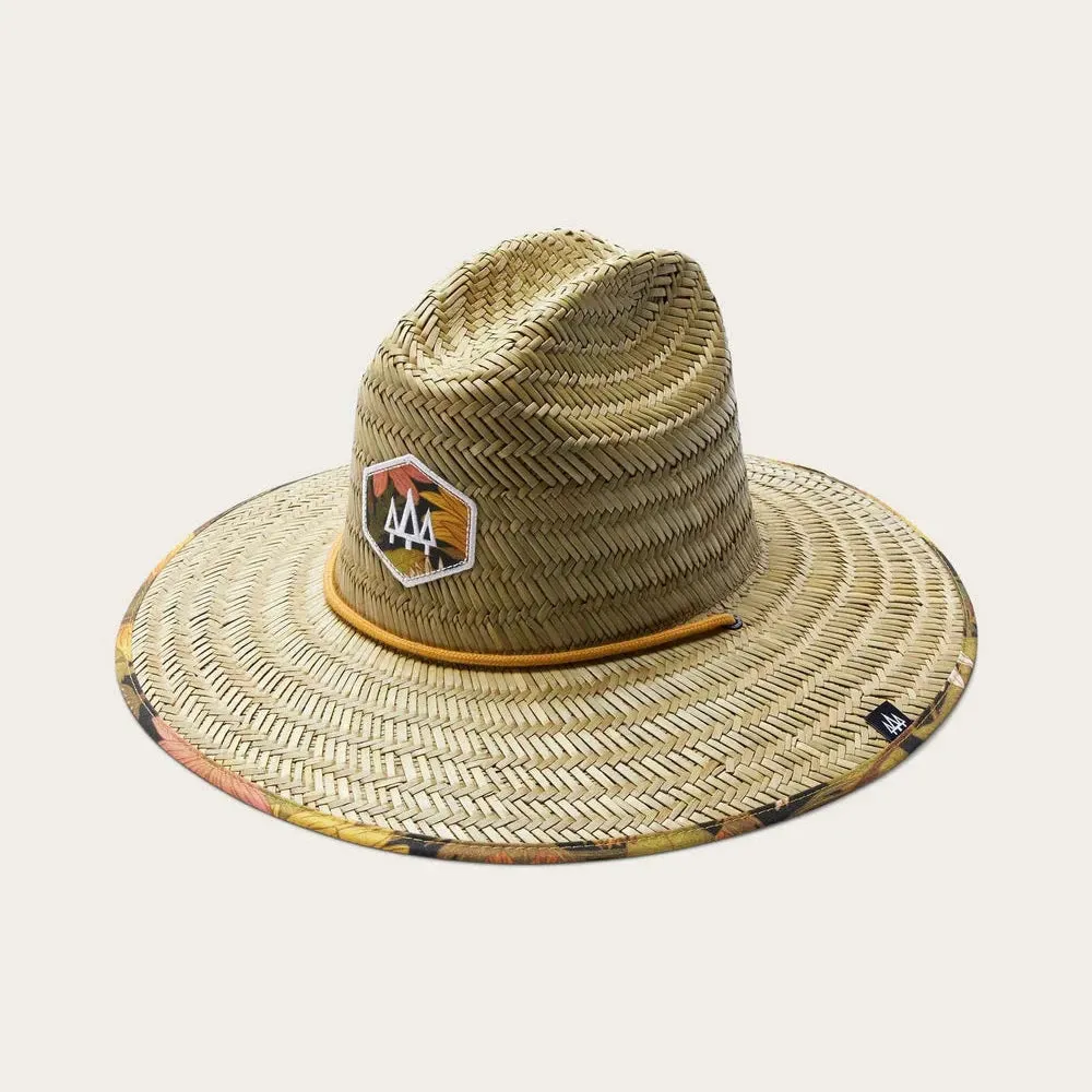 Woodstock Straw Lifeguard Hat