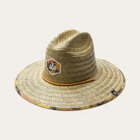 Woodstock Straw Lifeguard Hat