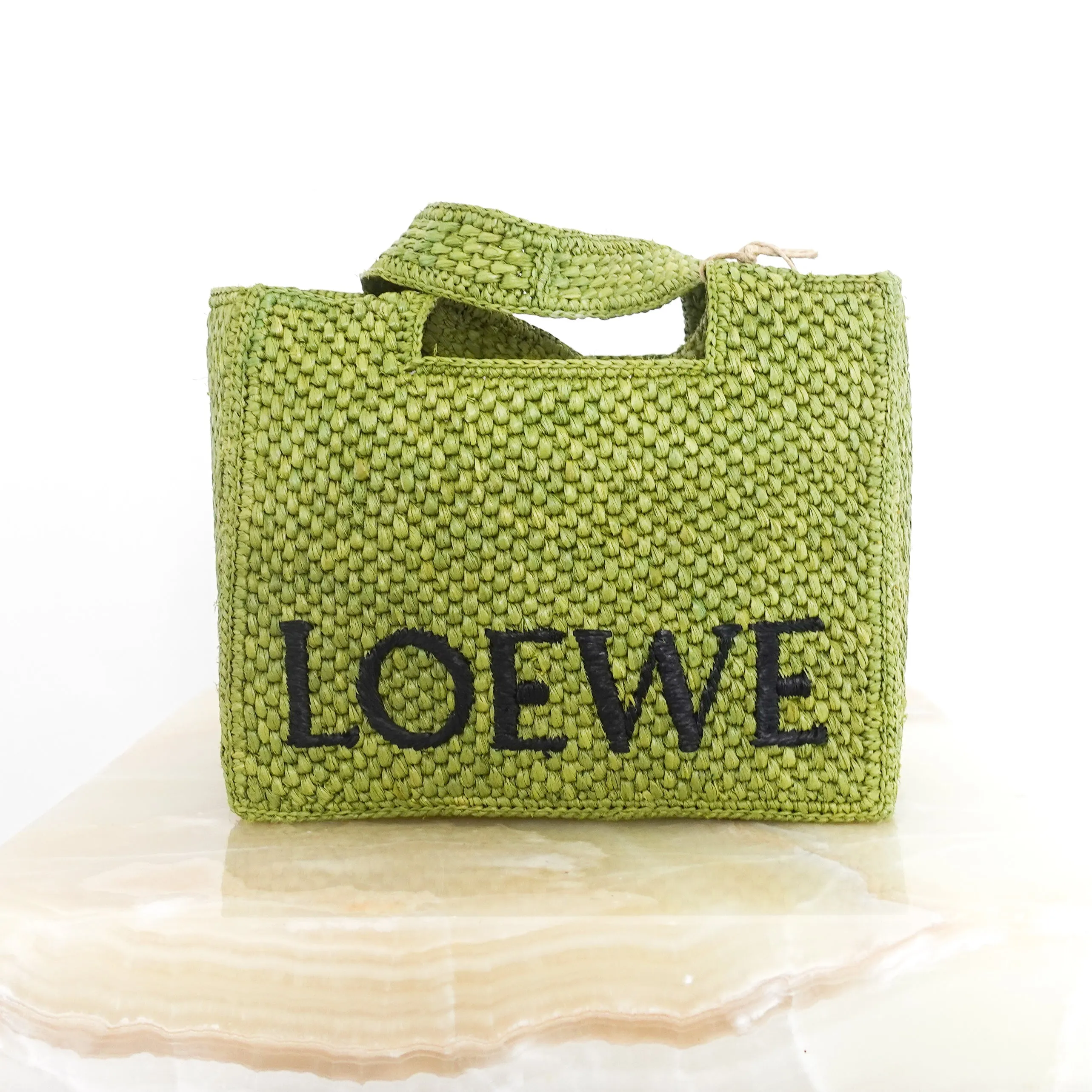 X Paula’s Ibiza raffia tote bag RRP £850